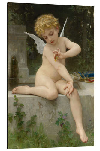 Gallery print Cupid with butterfly