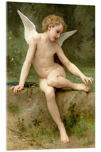 Akrylglastavla Cupid with the mandrel