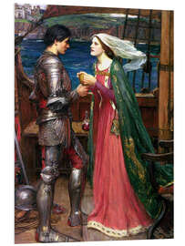 Foam board print Tristan and Isolde