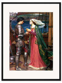 Gerahmter Kunstdruck Tristan und Isolde