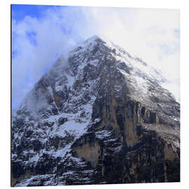 Aluminium print Eiger North Face