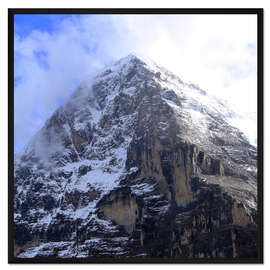 Gerahmter Kunstdruck Eiger Nordwand