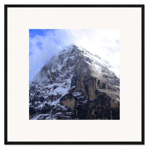 Stampa artistica con cornice Eiger North Face