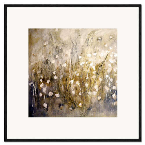 Kunsttryk i ramme little flower