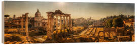 Holzbild Rom Forum Romanum