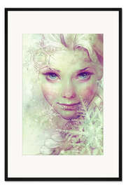 Gerahmter Kunstdruck Elsa
