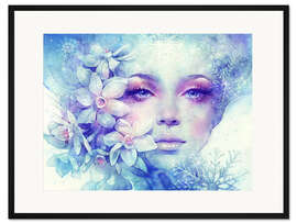 Gerahmter Kunstdruck December