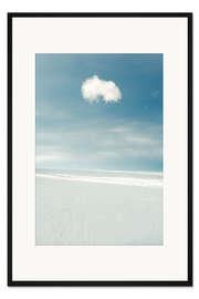 Gerahmter Kunstdruck Kleine Wolke