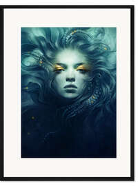 Gerahmter Kunstdruck Ink