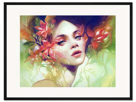 Gerahmter Kunstdruck August