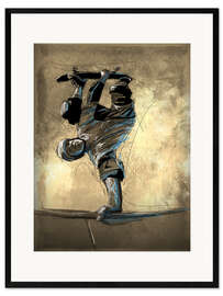 Framed art print Skater