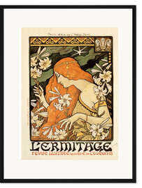 Gerahmter Kunstdruck L'Ermitage