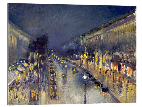 Gallery print The Boulevard Montmartre at Night