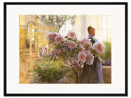 Gerahmter Kunstdruck Azaleen