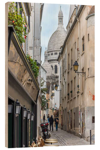 Trebilde Streets of Montmartre Paris