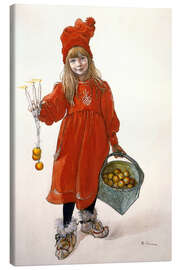 Canvas print Brita as Idu - Carl Larsson