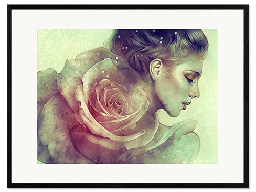 Framed art print June