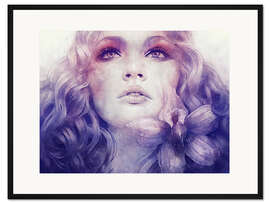 Gerahmter Kunstdruck July