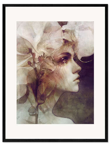 Framed art print Petal