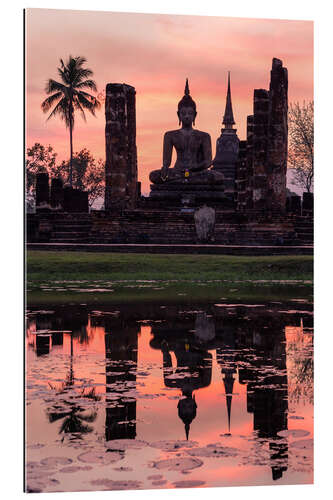 Gallery print Wat Mahathat in evening light