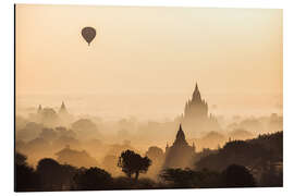 Magnettafel Ballon über Bagan, Myanmar