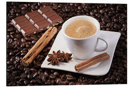 Magnettafel Kaffee Schoko Genuss