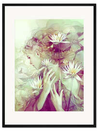 Gerahmter Kunstdruck Pond