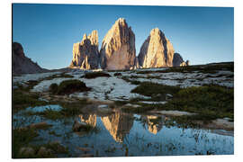Magnettafel Drei Zinnen, Dolomiten