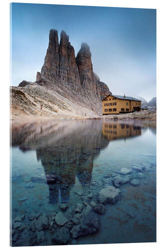 Akrylbillede Vajolet towers in the Dolomites