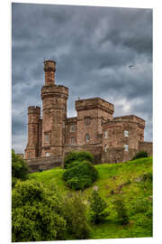 Foam board print Inverness Castle