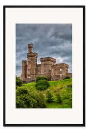 Gerahmter Kunstdruck Schloss Inverness