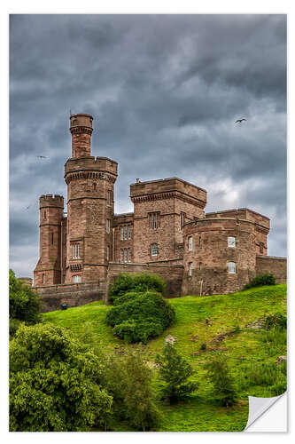 Naklejka na ścianę Inverness Castle