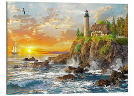 Magnettafel Küste von Craggy Cove