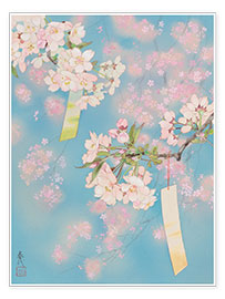 Wall print  Sakura - Haruyo Morita