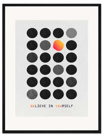 Gerahmter Kunstdruck Be You