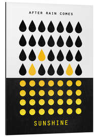 Magnettafel After rain comes sunshine