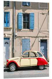 PVC-taulu Citroen 2CV car, France