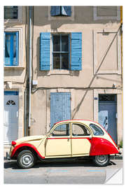 Vinilo para la pared Citroen 2CV, Francia