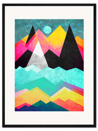 Gerahmter Kunstdruck Candyland