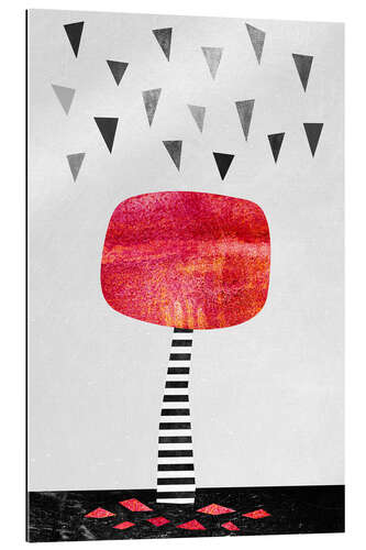 Tableau en plexi-alu L'arbre rouge