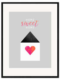 Framed art print Home Sweet Home