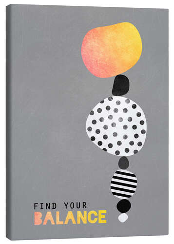 Stampa su tela Find your balance