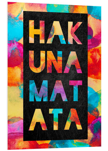 Stampa su PVC Hakuna Matata