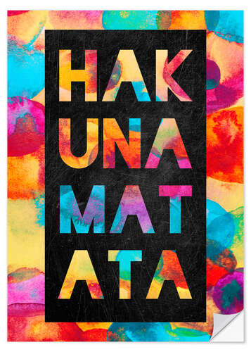 Wall sticker Hakuna Matata