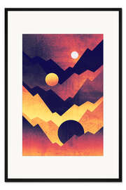 Gerahmter Kunstdruck Nightfall