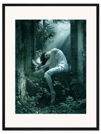 Gerahmter Kunstdruck Almas blancas