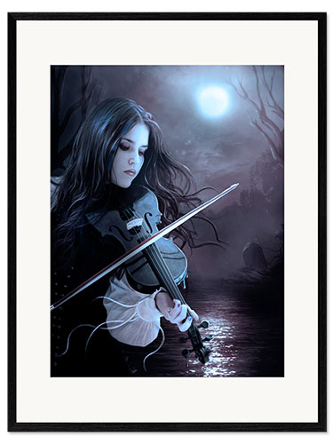 Framed art print Musica en la noche