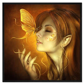 Gerahmter Kunstdruck Mariposas