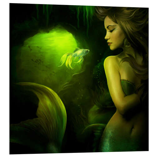 Tableau en PVC The mermaid