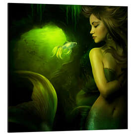 Magnettafel Die Meerjungfrau